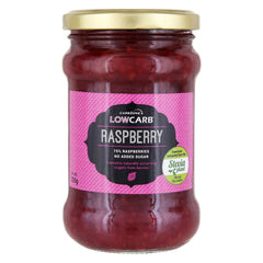 Low Carb® Hallonsylt 75% (320g) | Low Carb® Raspberry Jam (320g) - CarbZone - 1
