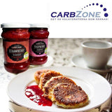 Low Carb® Hallonsylt 75% (320g) | Low Carb® Raspberry Jam (320g) - CarbZone - 5